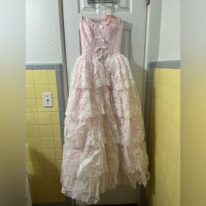 Vintage prom or quinceañera dress